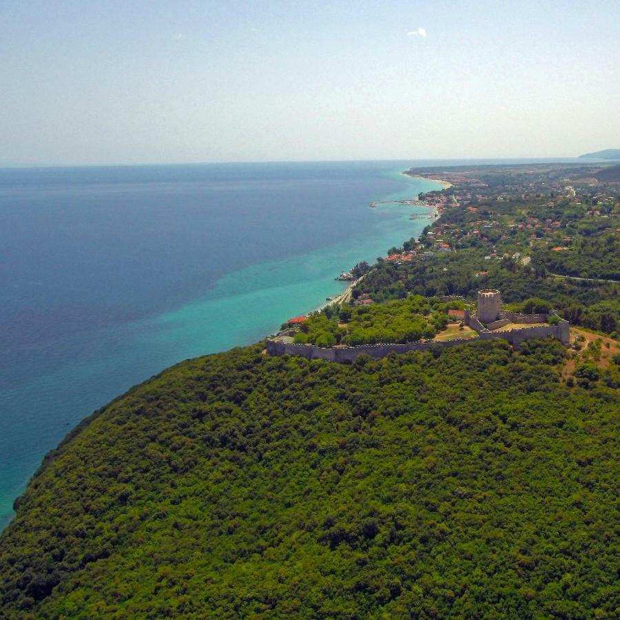 Balogiannis Hotel Paralia Pantaleimonos Bagian luar foto